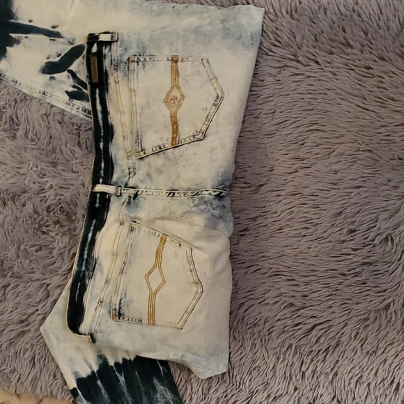 SZ 18/20 BNWOT RED JEANS NYC DISTRESSED TYE DYE - Picture 8 of 8